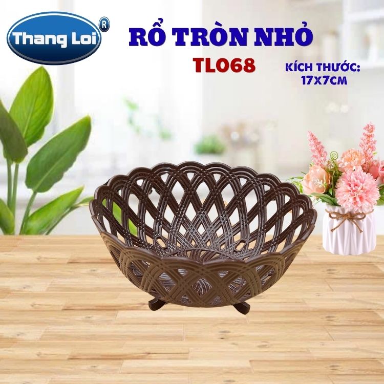 RỔ TRÒN ĐAN LƯỚI NHỎ TL068