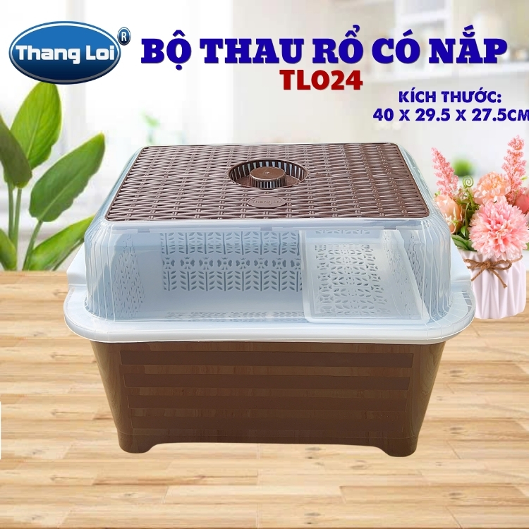 BỘ THAU RỔ ÚP CHÉN