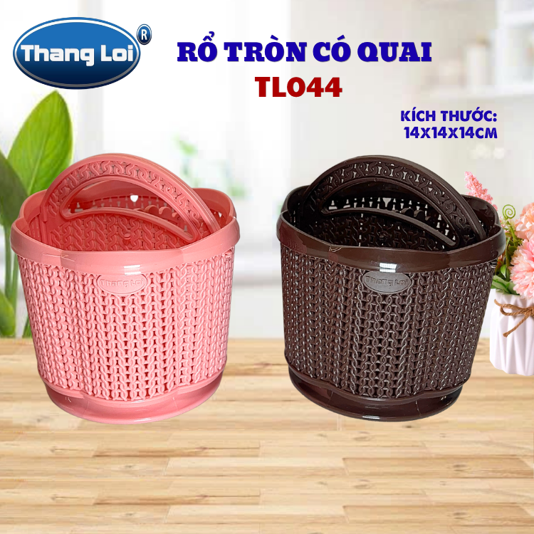 RỔ TRÒN CÓ QUAI