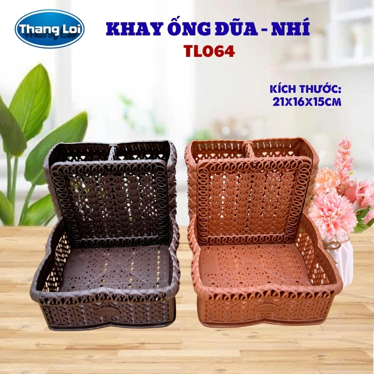 Khay Đựng Đũa Muỗng Nhà Hàng Quán Ăn Kèm Khay Gia Vị Size Nhỏ TL064