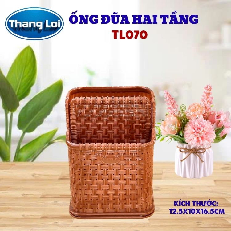 Ống đũa 2 tầng cho nhà hàng, quán ăn TL070