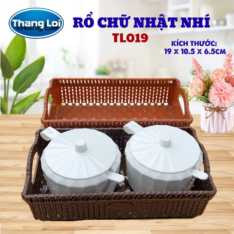 RỔ CHỮ NHẬT NHÍ