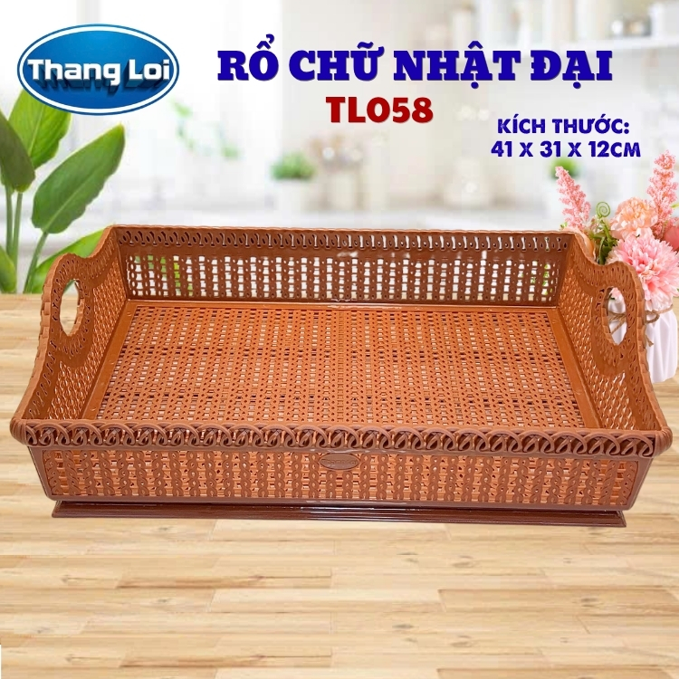 RỔ CHỮ NHẬT - SIZE ĐẠI