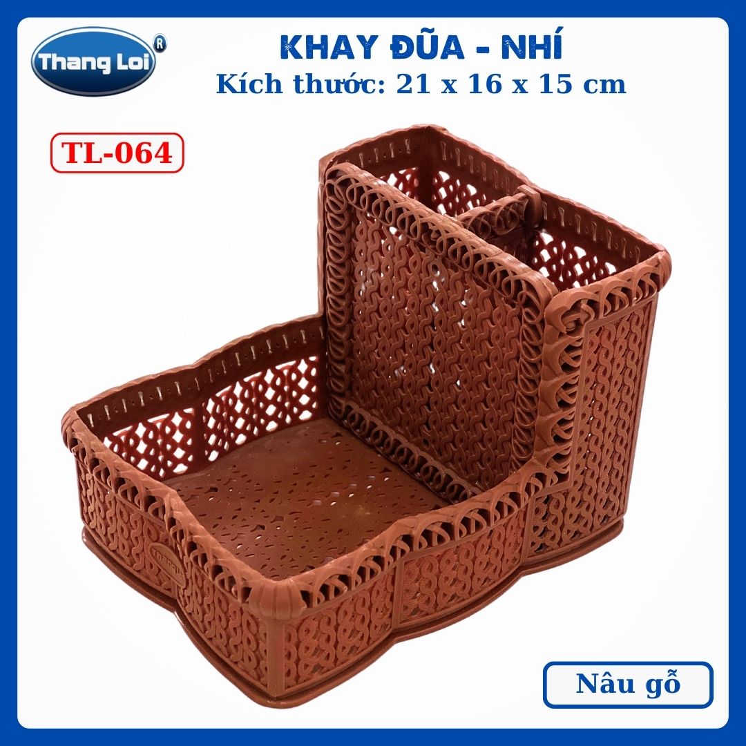 Khay Đựng Đũa Muỗng Nhà Hàng Quán Ăn Kèm Khay Gia Vị Size Nhỏ TL064