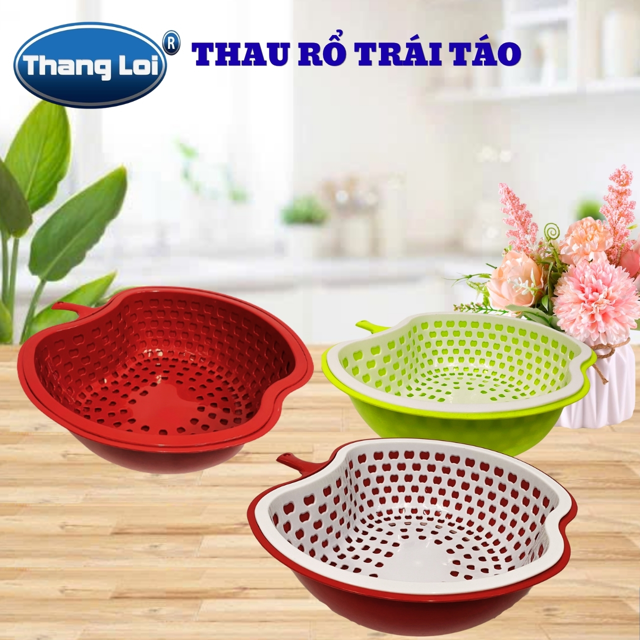 THAU RỔ TRÁI TÁO