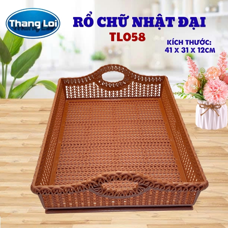 RỔ CHỮ NHẬT - SIZE ĐẠI