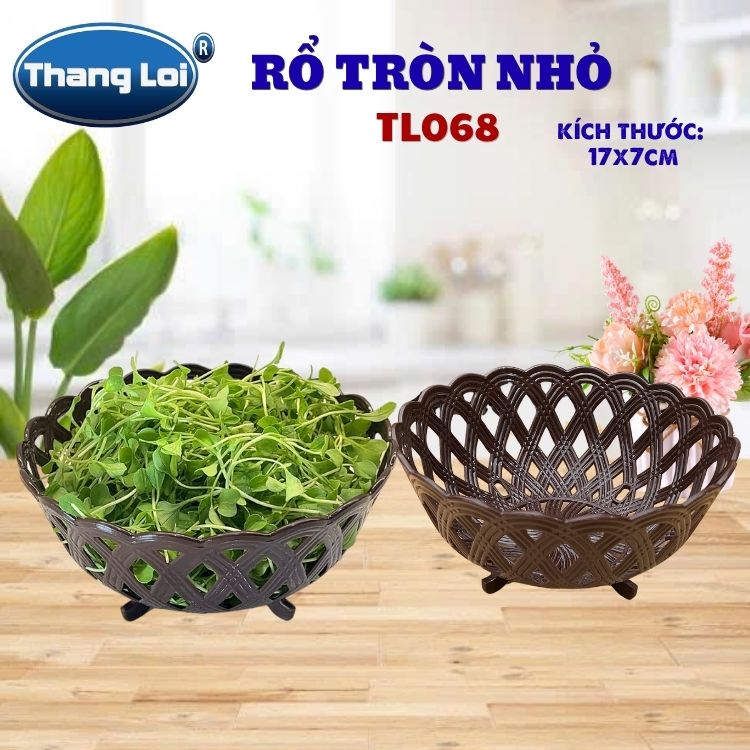 RỔ TRÒN ĐAN LƯỚI NHỎ TL068