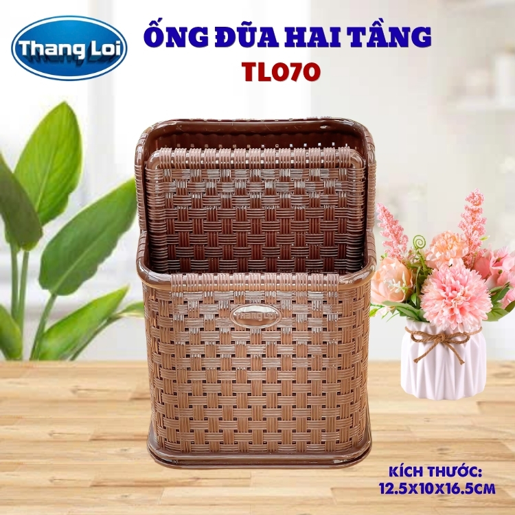 Ống đũa 2 tầng cho nhà hàng, quán ăn TL070