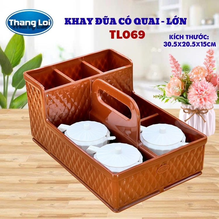 KHAY ĐŨA CÓ QUAI - SIZE LỚN TL069