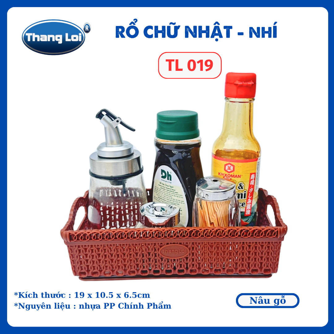 RỔ CHỮ NHẬT NHÍ