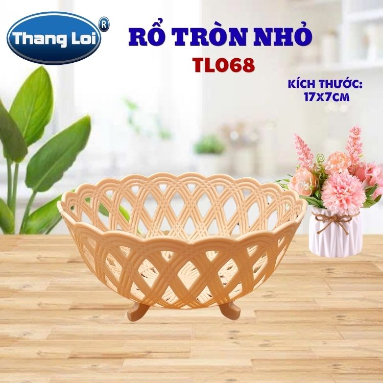 RỔ TRÒN ĐAN LƯỚI NHỎ TL068