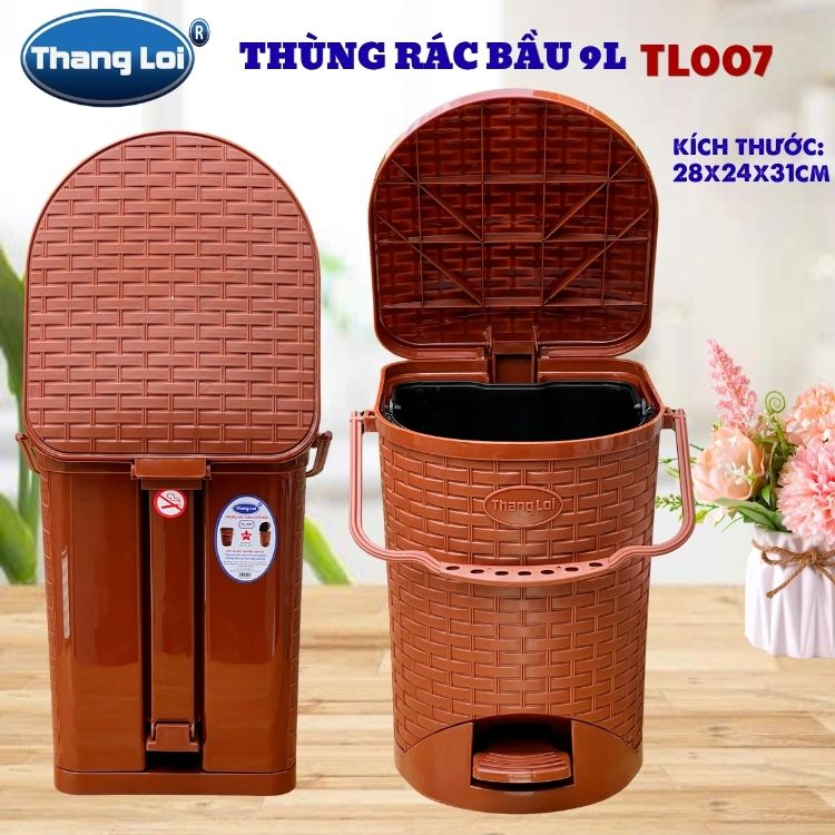THÙNG RÁC 9 LÍT