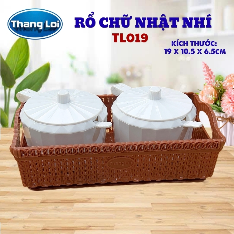 RỔ CHỮ NHẬT NHÍ