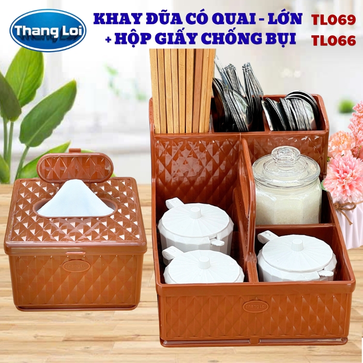KHAY ĐŨA CÓ QUAI - SIZE LỚN TL069