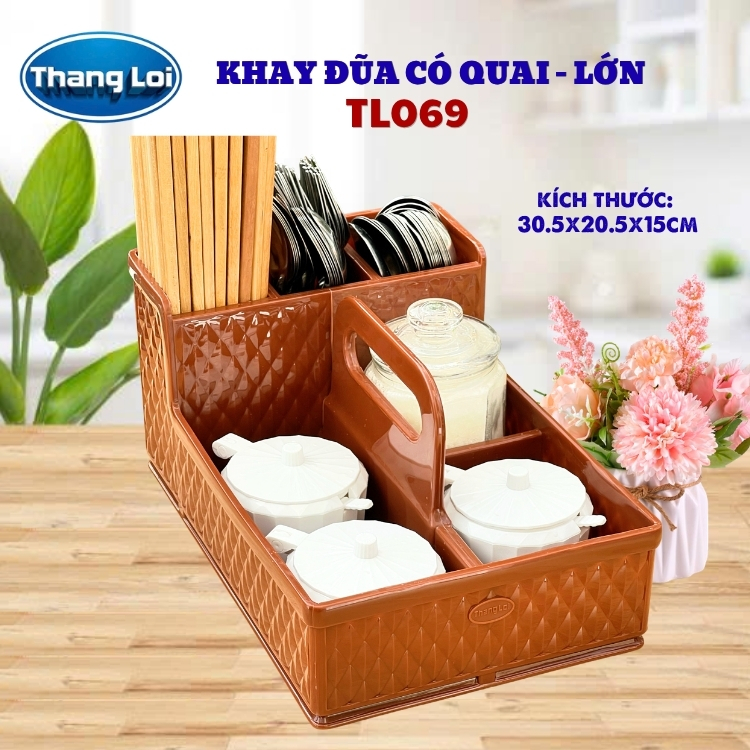 KHAY ĐŨA CÓ QUAI - SIZE LỚN TL069