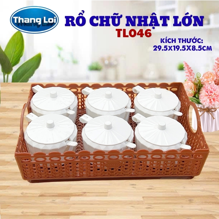RỔ CHỮ NHẬT - SIZE LỚN