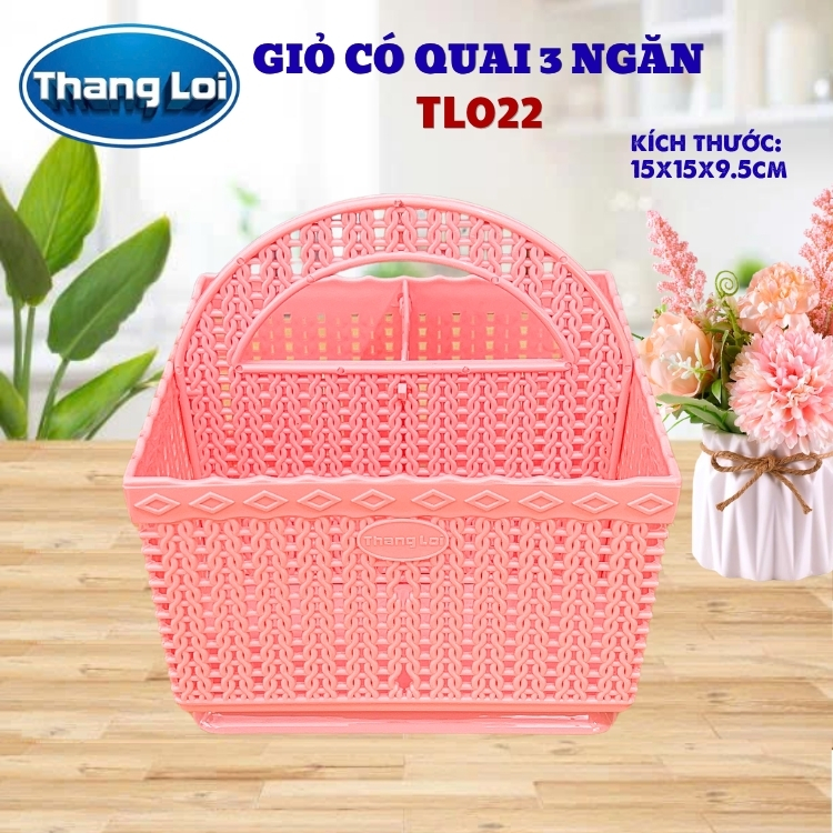 RỔ VUÔNG 3 NGĂN