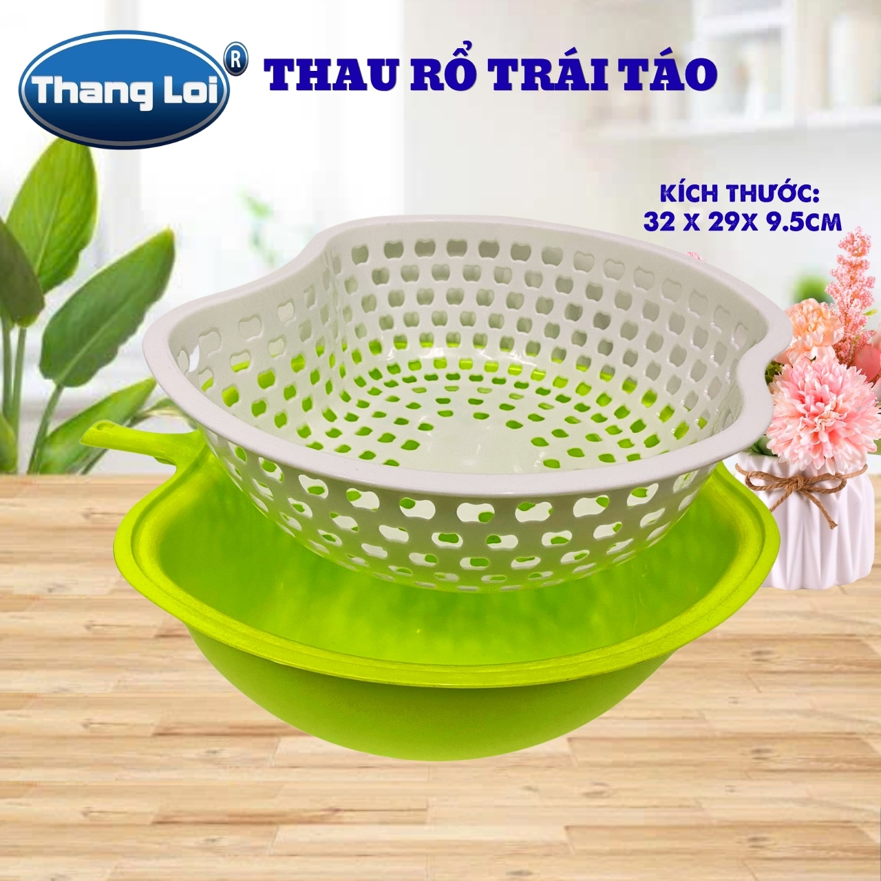 THAU RỔ TRÁI TÁO
