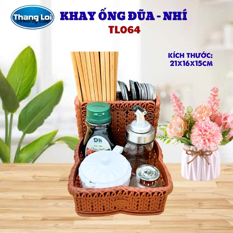 Khay Đựng Đũa Muỗng Nhà Hàng Quán Ăn Kèm Khay Gia Vị Size Nhỏ TL064