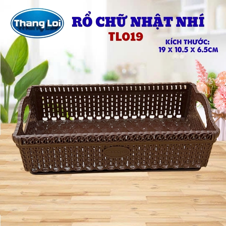 RỔ CHỮ NHẬT NHÍ