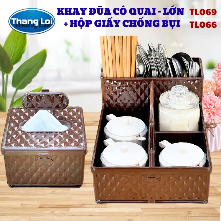 KHAY ĐŨA CÓ QUAI - SIZE LỚN TL069