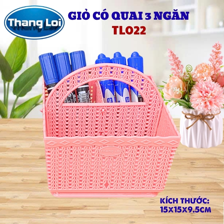 RỔ VUÔNG 3 NGĂN