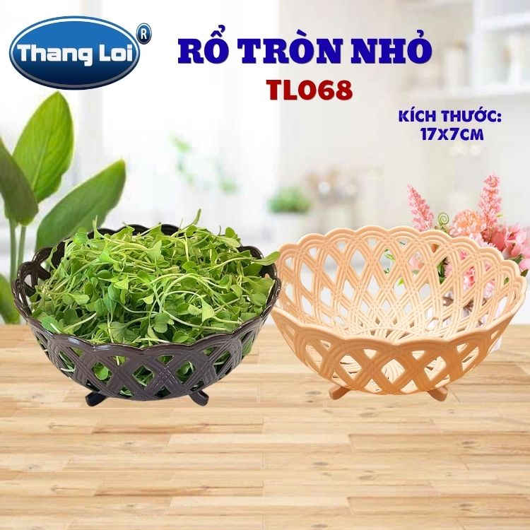 RỔ TRÒN ĐAN LƯỚI NHỎ TL068