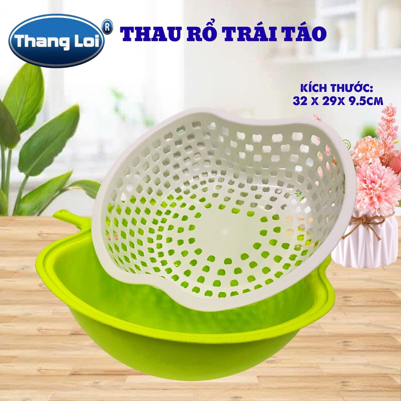 THAU RỔ TRÁI TÁO