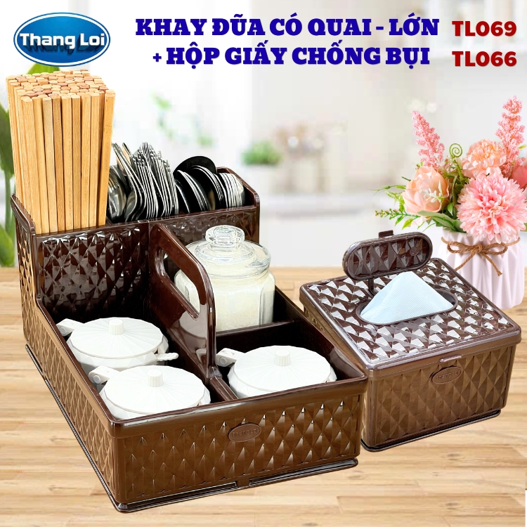 KHAY ĐŨA CÓ QUAI - SIZE LỚN TL069