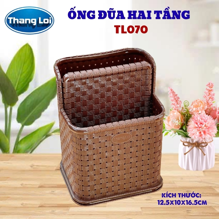 Ống đũa 2 tầng cho nhà hàng, quán ăn TL070