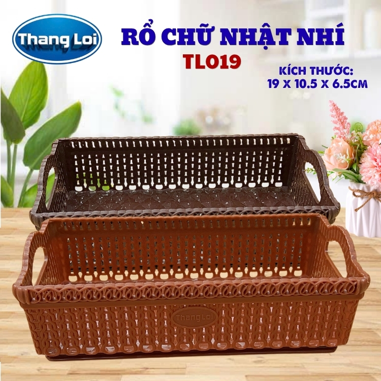 RỔ CHỮ NHẬT NHÍ