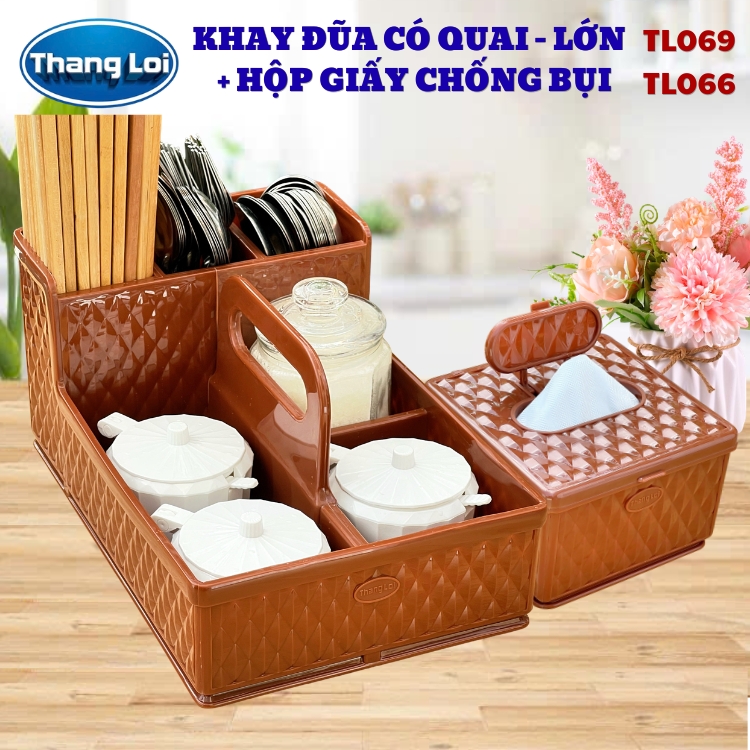KHAY ĐŨA CÓ QUAI - SIZE LỚN TL069