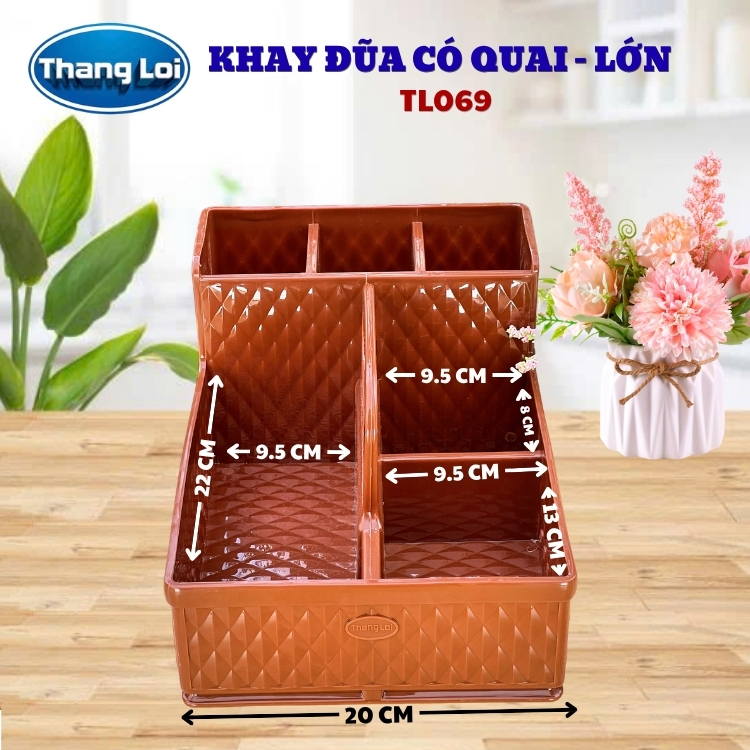 KHAY ĐŨA CÓ QUAI - SIZE LỚN TL069