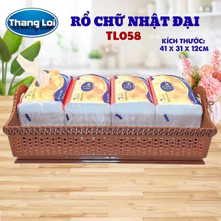 RỔ CHỮ NHẬT - SIZE ĐẠI