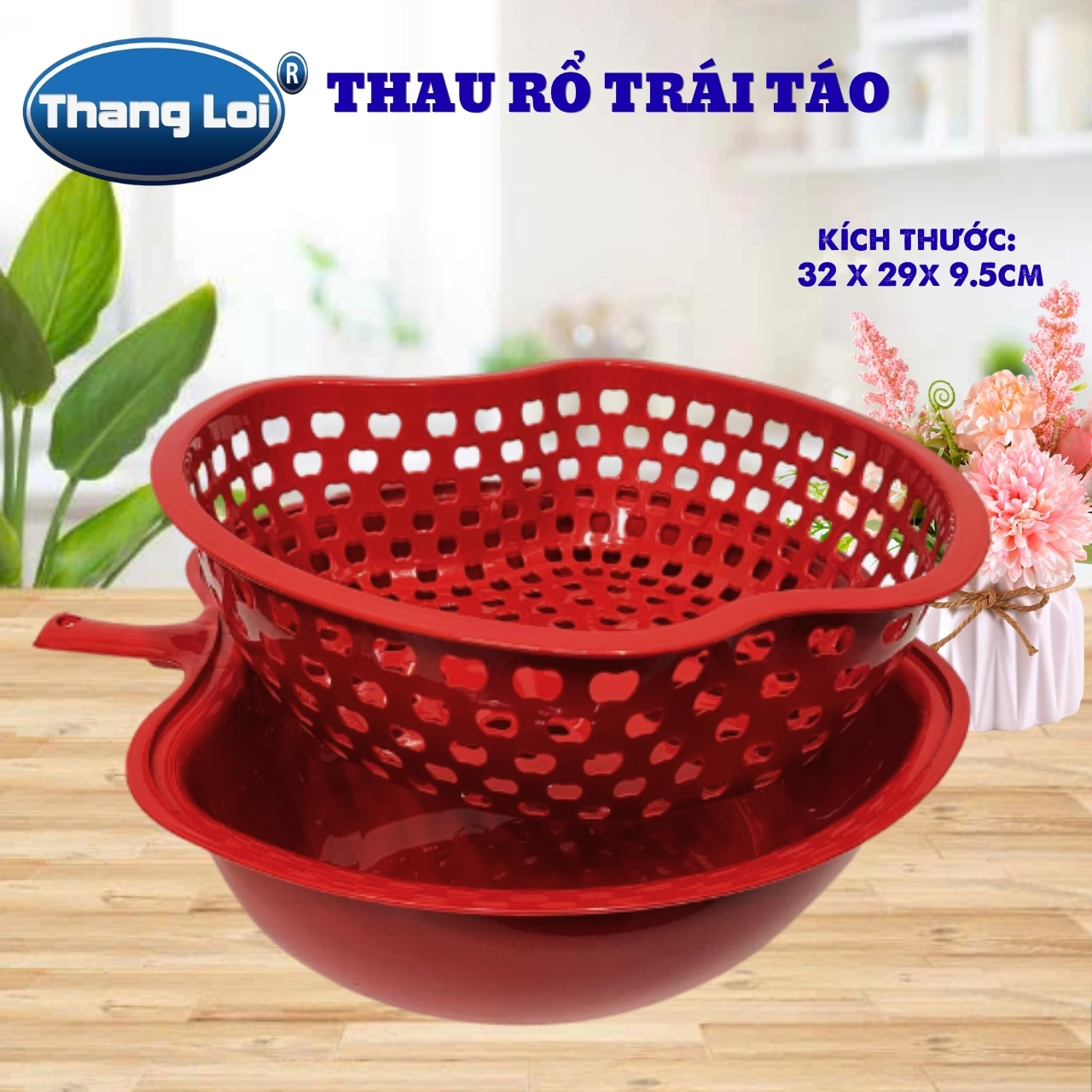 THAU RỔ TRÁI TÁO