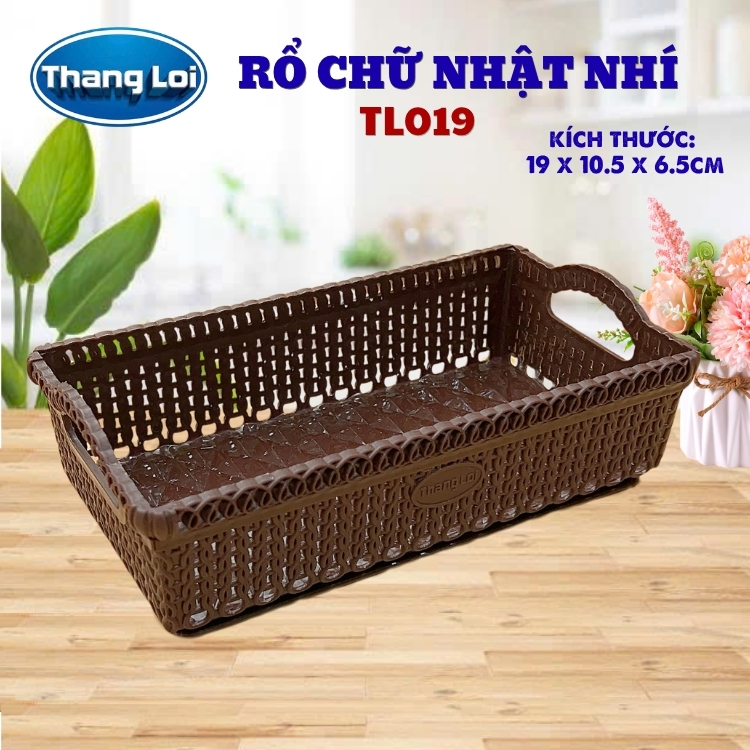 RỔ CHỮ NHẬT NHÍ