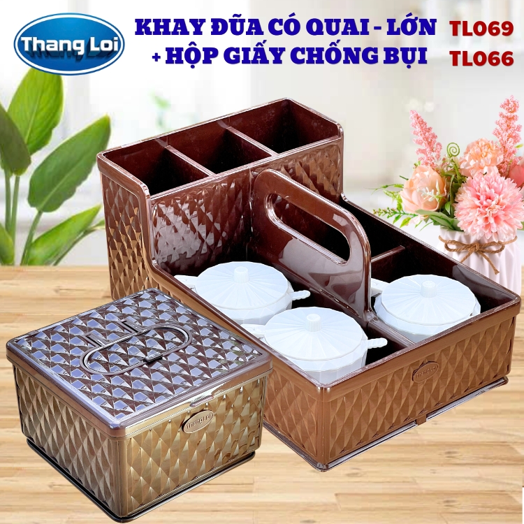 KHAY ĐŨA CÓ QUAI - SIZE LỚN TL069