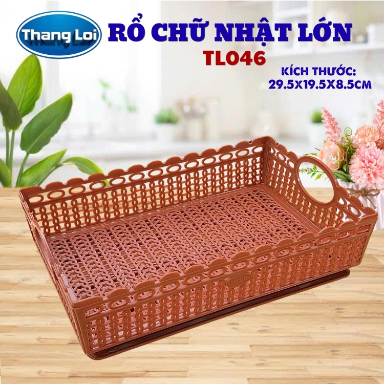 RỔ CHỮ NHẬT - SIZE LỚN