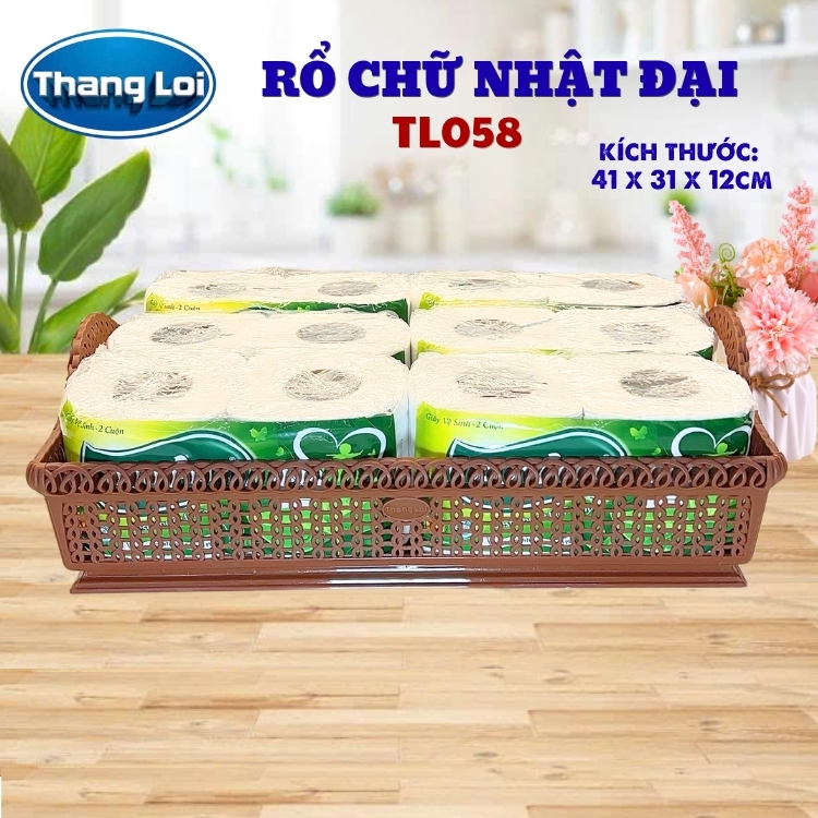 RỔ CHỮ NHẬT - SIZE ĐẠI