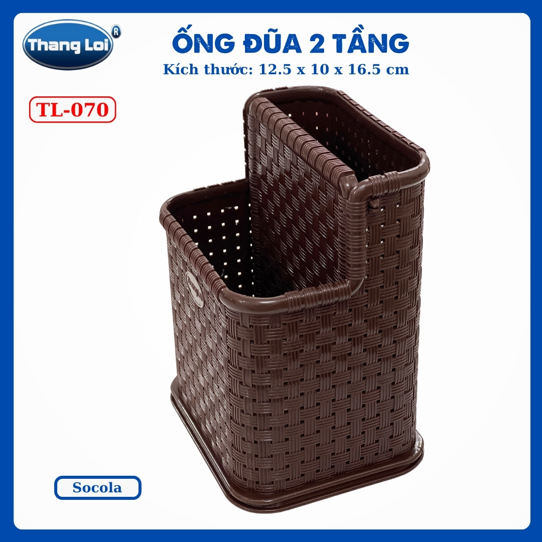 Ống đũa 2 tầng cho nhà hàng, quán ăn TL070