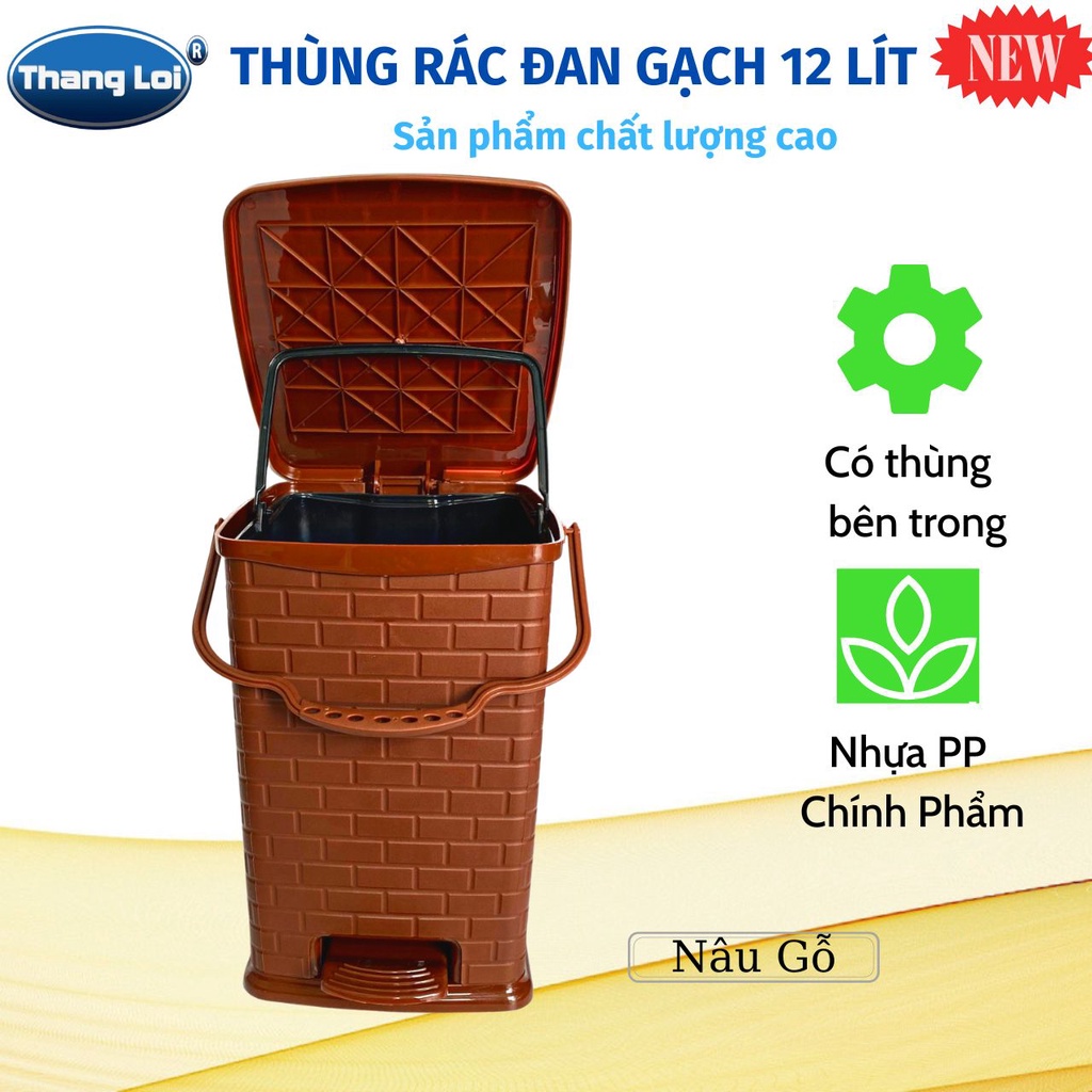 THÙNG RÁC 12 LÍT