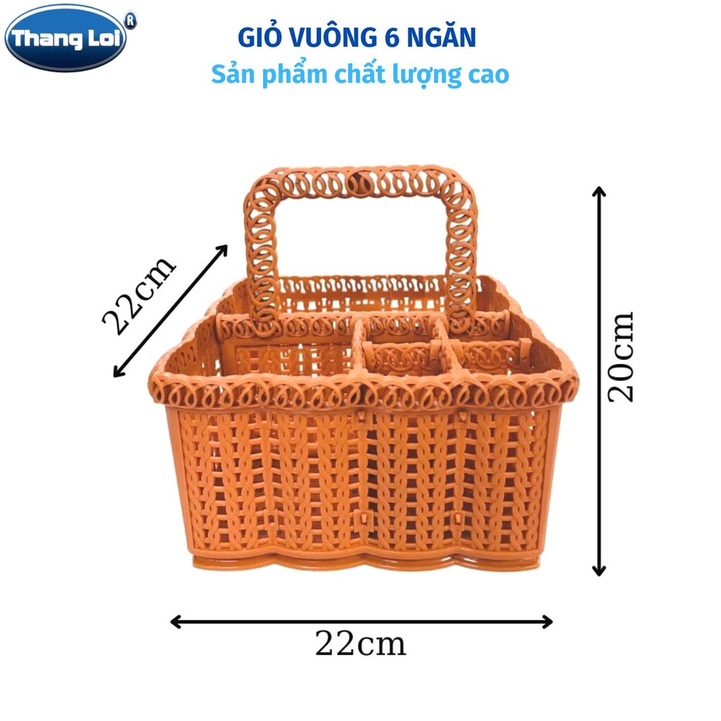 GIỎ 6 NGĂN