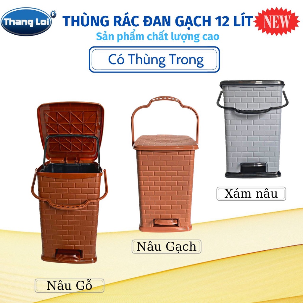 THÙNG RÁC 12 LÍT