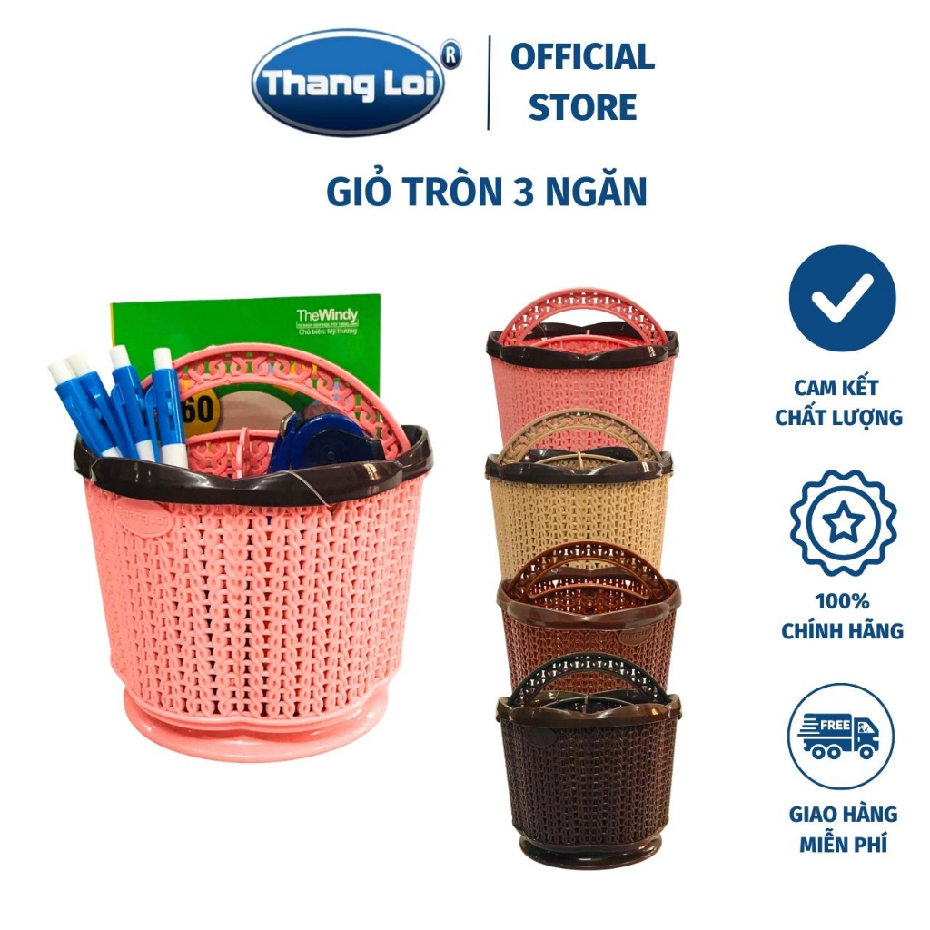 RỔ TRÒN CÓ QUAI