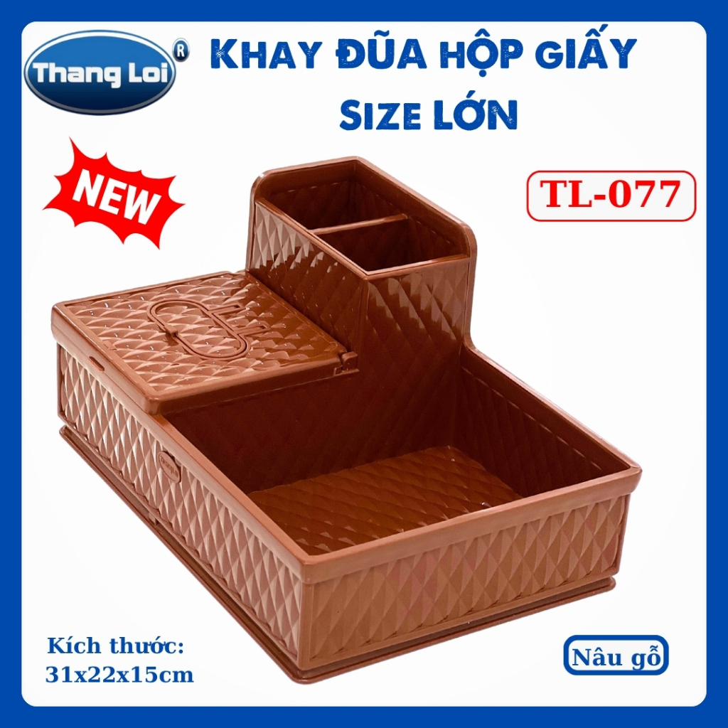 Khay Đựng Đũa Muỗng Nhà Hàng Quán Ăn Kèm Hộp Giấy Và Khay Đựng Gia Vị Size Lớn TL077