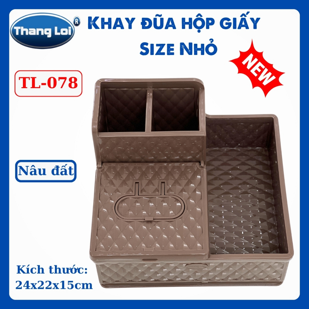 Khay Đựng Đũa Muỗng Nhà Hàng Quán Ăn Kèm Hộp Giấy Và Khay Đựng Gia Vị Size Lớn TL078