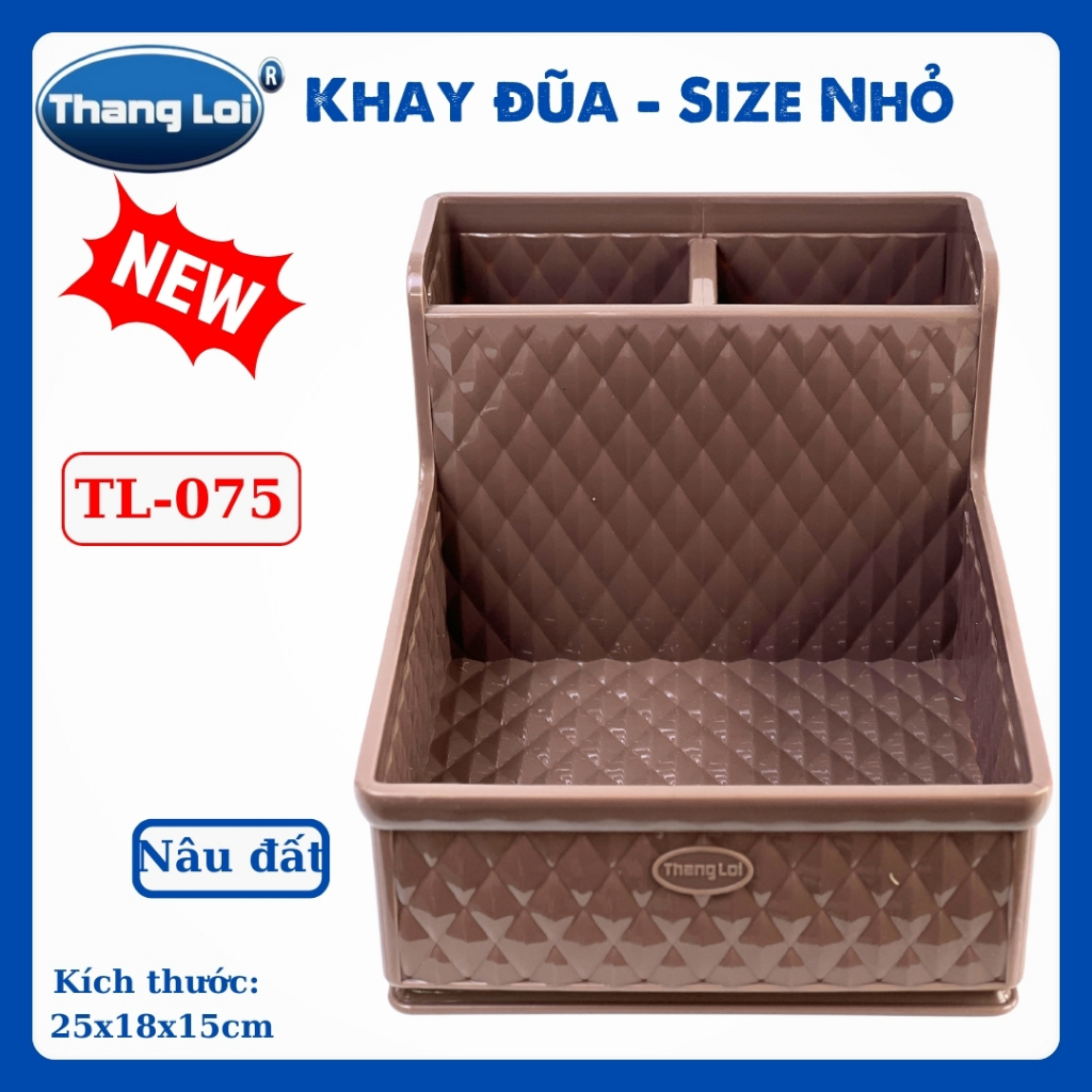 Khay Đựng Đũa Muỗng Nhà Hàng Quán Ăn Kèm Khay Gia Vị Size Nhỏ TL075