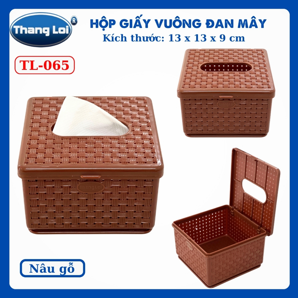 HỘP GIẤY VUÔNG TRUNG TL065