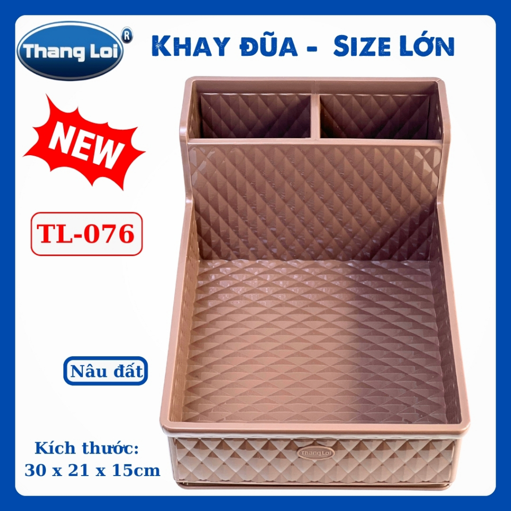 Khay Đựng Đũa Muỗng Nhà Hàng Quán Ăn Kèm Khay Gia Vị Size Lớn TL076