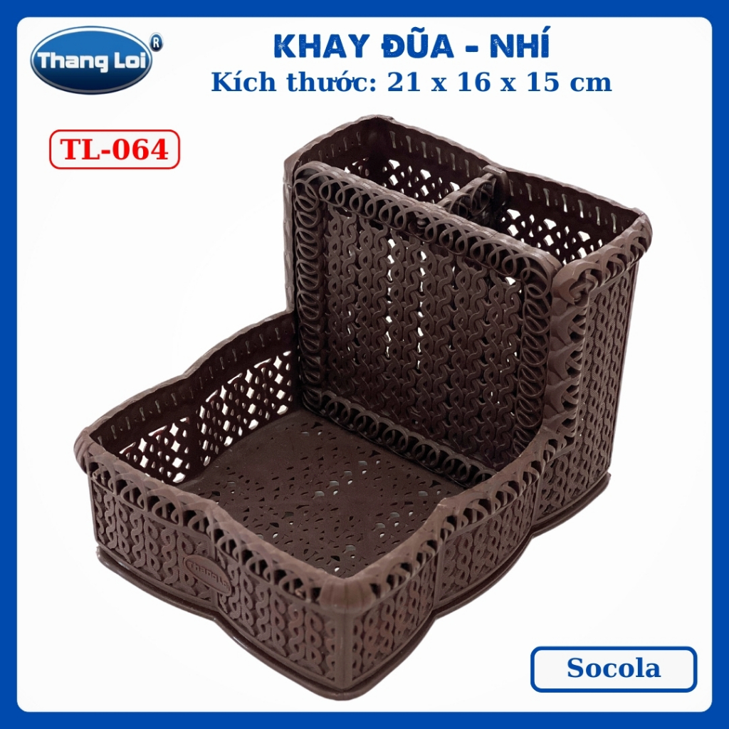 Khay Đựng Đũa Muỗng Nhà Hàng Quán Ăn Kèm Khay Gia Vị Size Nhỏ TL064